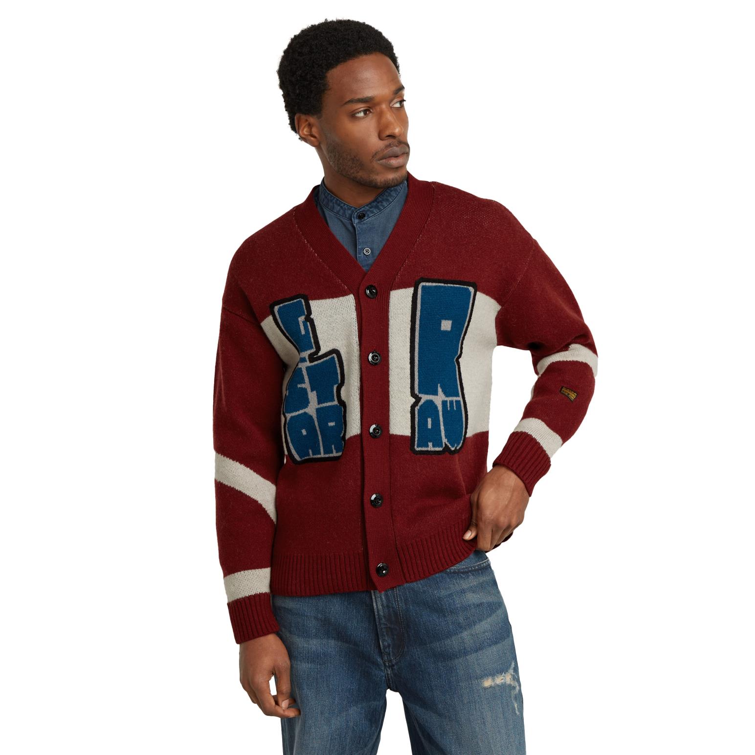 G-Star Holiday Loose Knitted Cardigan